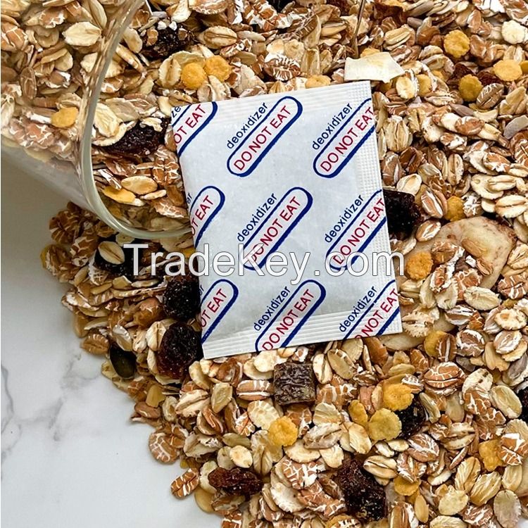 Custom Food Moisture Proof And Mildew Proof Desiccant Nut Popcorn Tea Moisture Proof Agent Food Grade Silica Gel Desiccant