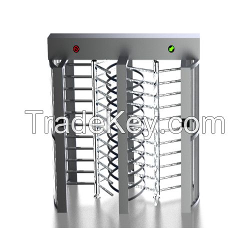 Full height security turnstile/ full height rotor turnstiles /motorised double full-height turnstile 