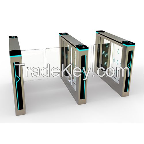 Swing arm optical turnstile/ swing barrier gate turnstile/ optical swing gate turnstile