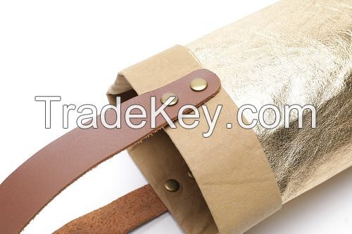 Washable Kraft Paper Wine bag