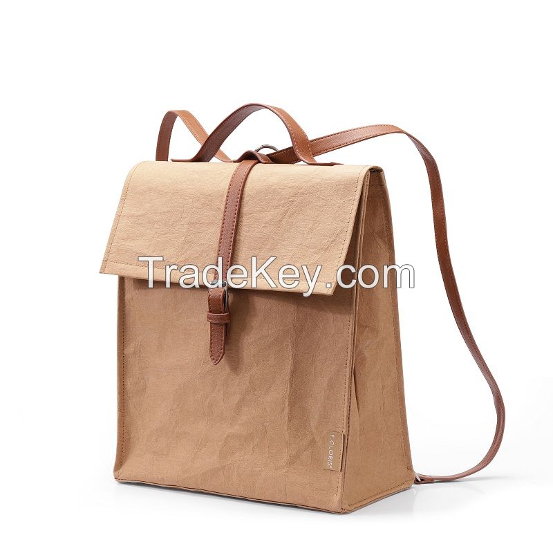 Washable Kraft Paper backpack