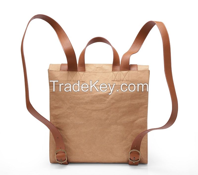 Washable Kraft paper school bag