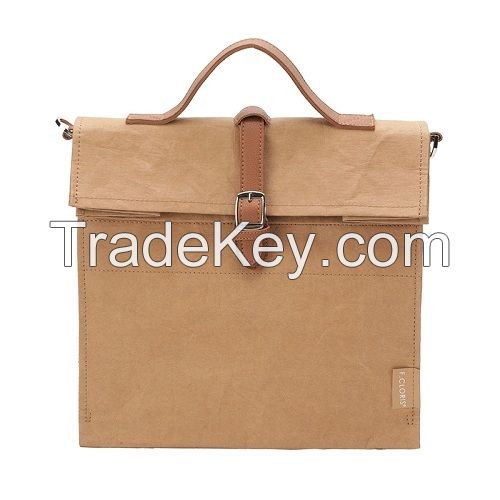 Washable Kraft Paper Lap top bag