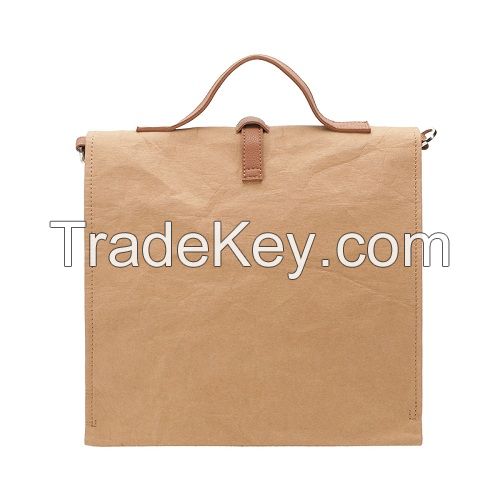 Washable Kraft Paper Lap top bag