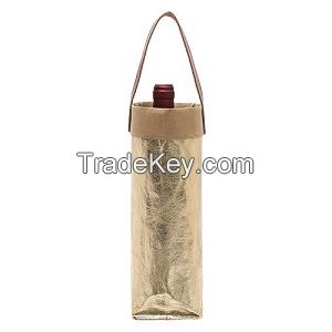 Washable Kraft Paper Wine bag