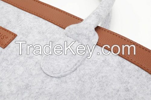 RPET felt laptop bag