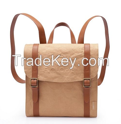 Washable Kraft paper school bag