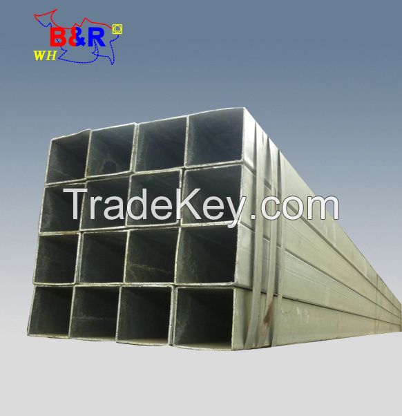 Hot dip galvanized square steel tube rectangular steel pipes steel hollow section