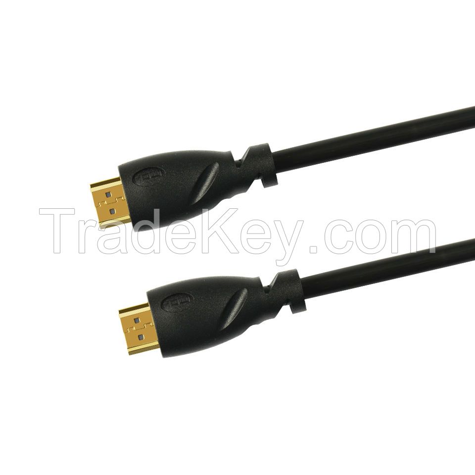 China Professional Manufacture HDMI 2.0 Cable 1M 1.5M 2M 3M 18Gbps HDMI 4K Cable Black