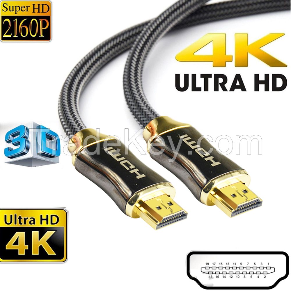 China Professional Manufacture HDMI 2.1 Cable 1M 1.5M 2M 3M 8K Cable