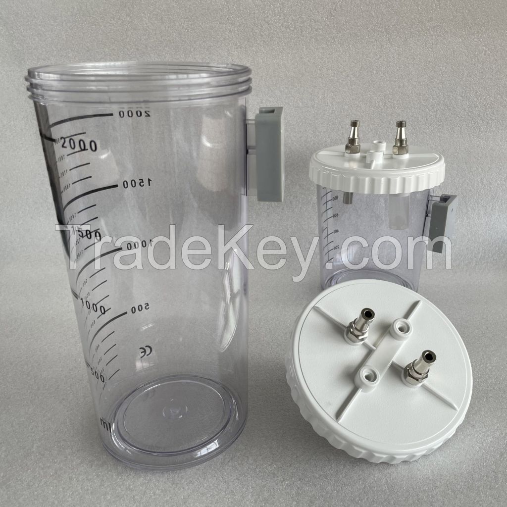 Wall mounted suction Jar