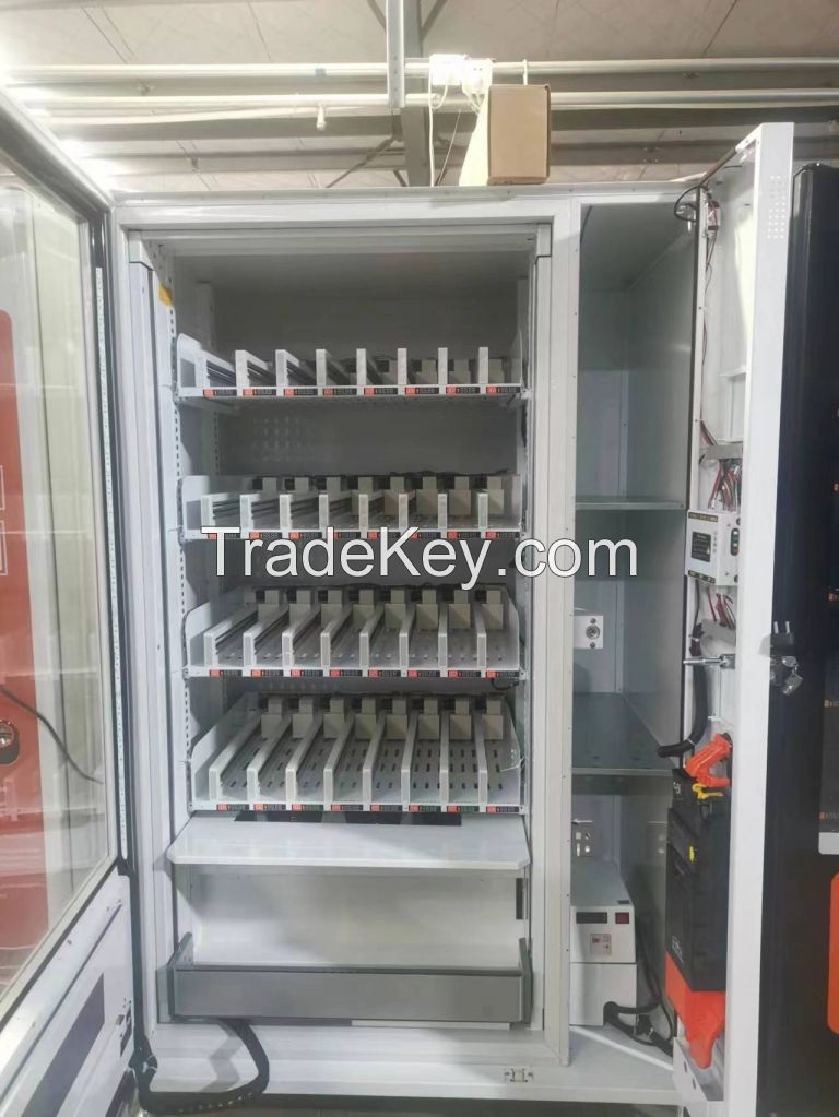 Elevator vending machine