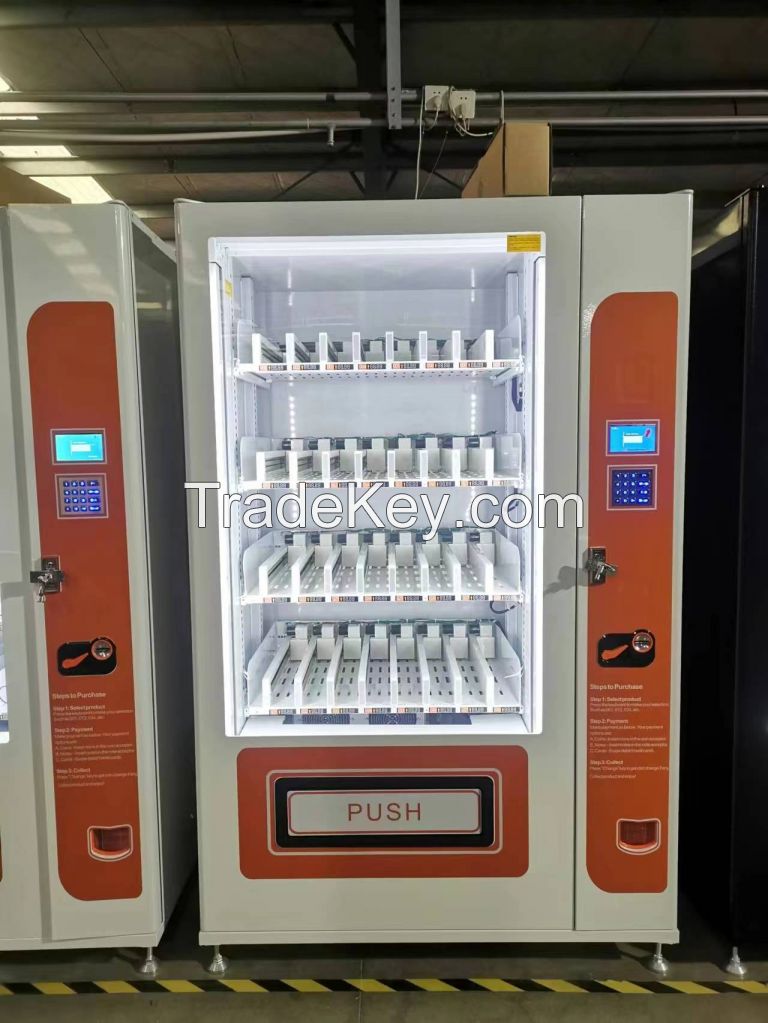 Elevator vending machine