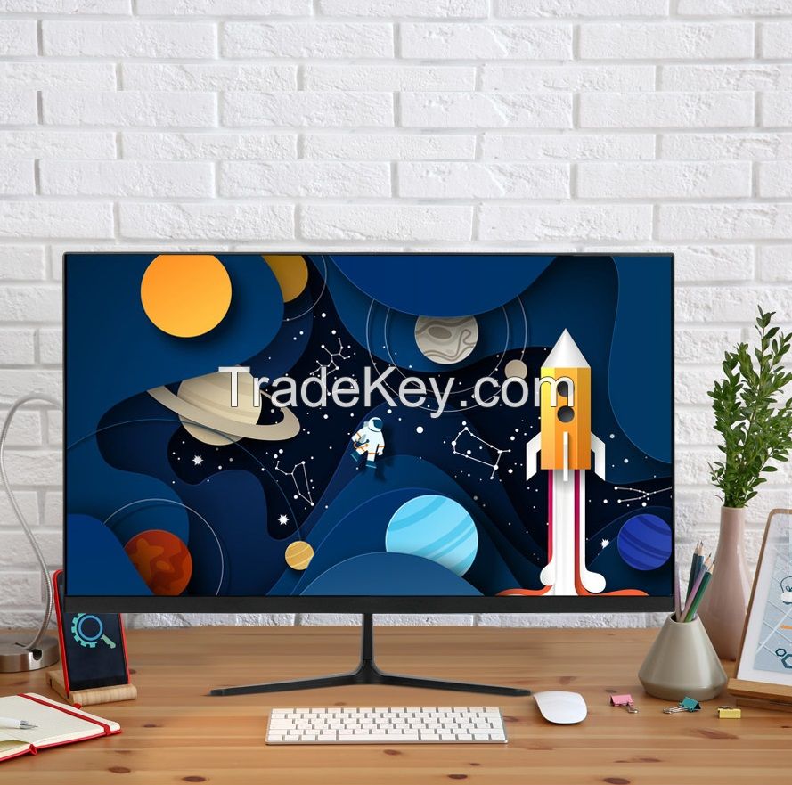 PC monitor 23.8'' Full HD 75Hz IPS LCD office monitor China OEM/ODM