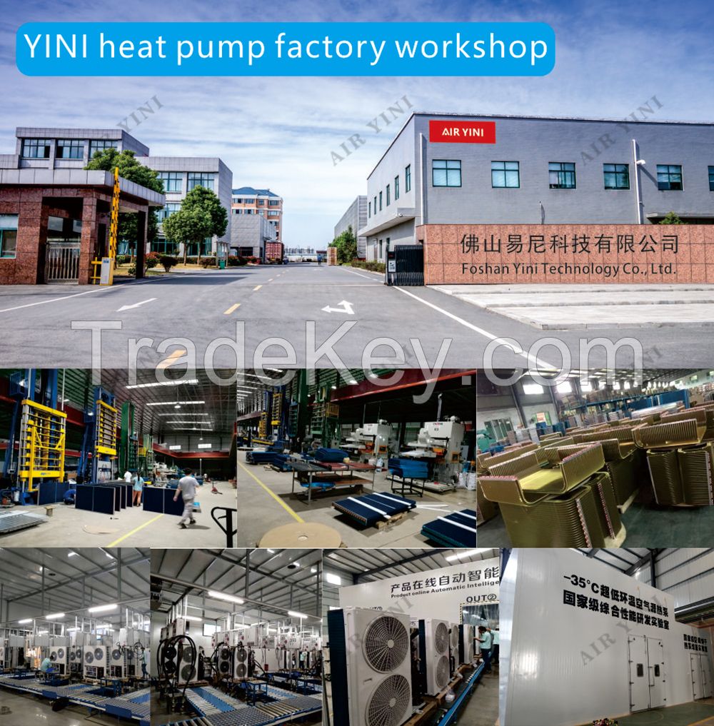 EVI Air to Water Heat Pumps Air Source Heat Pump for Heating and Cooling heat pump OEM 65KW