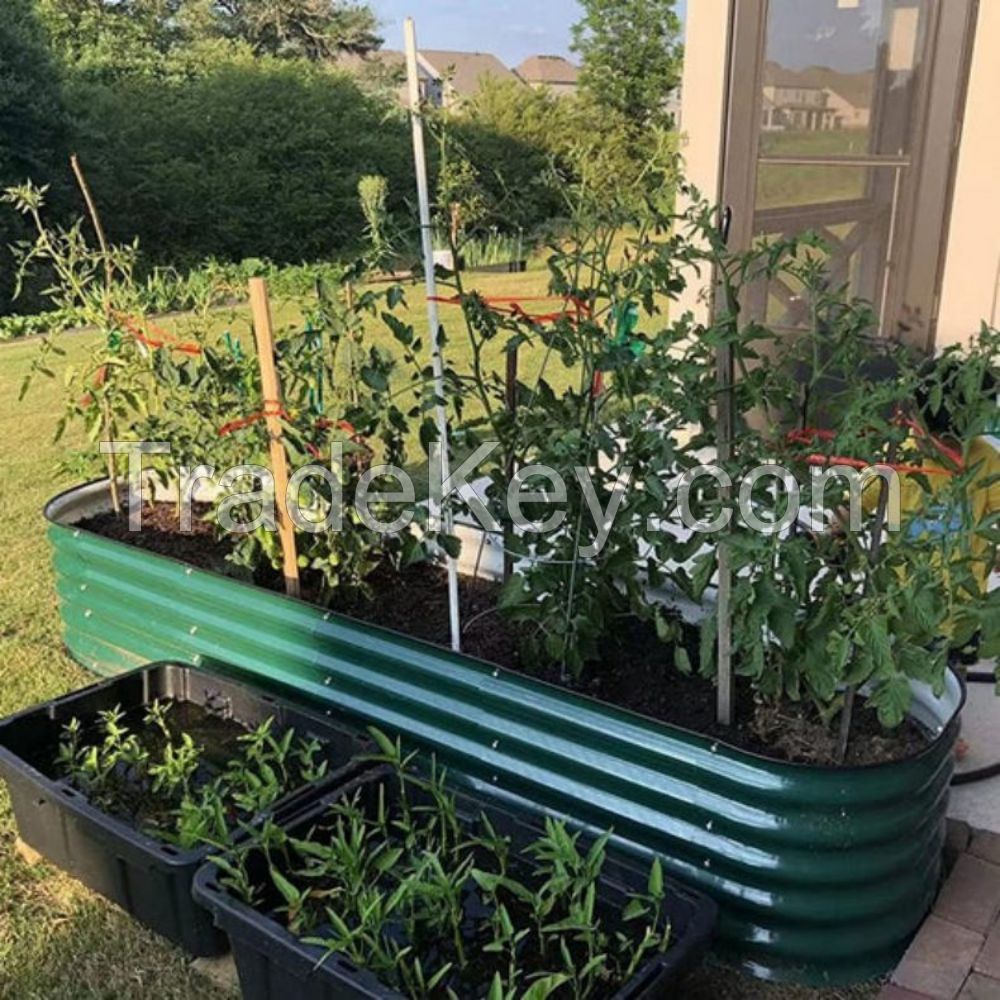 Metal Modular Raised Garden Bed/Planter Boxes