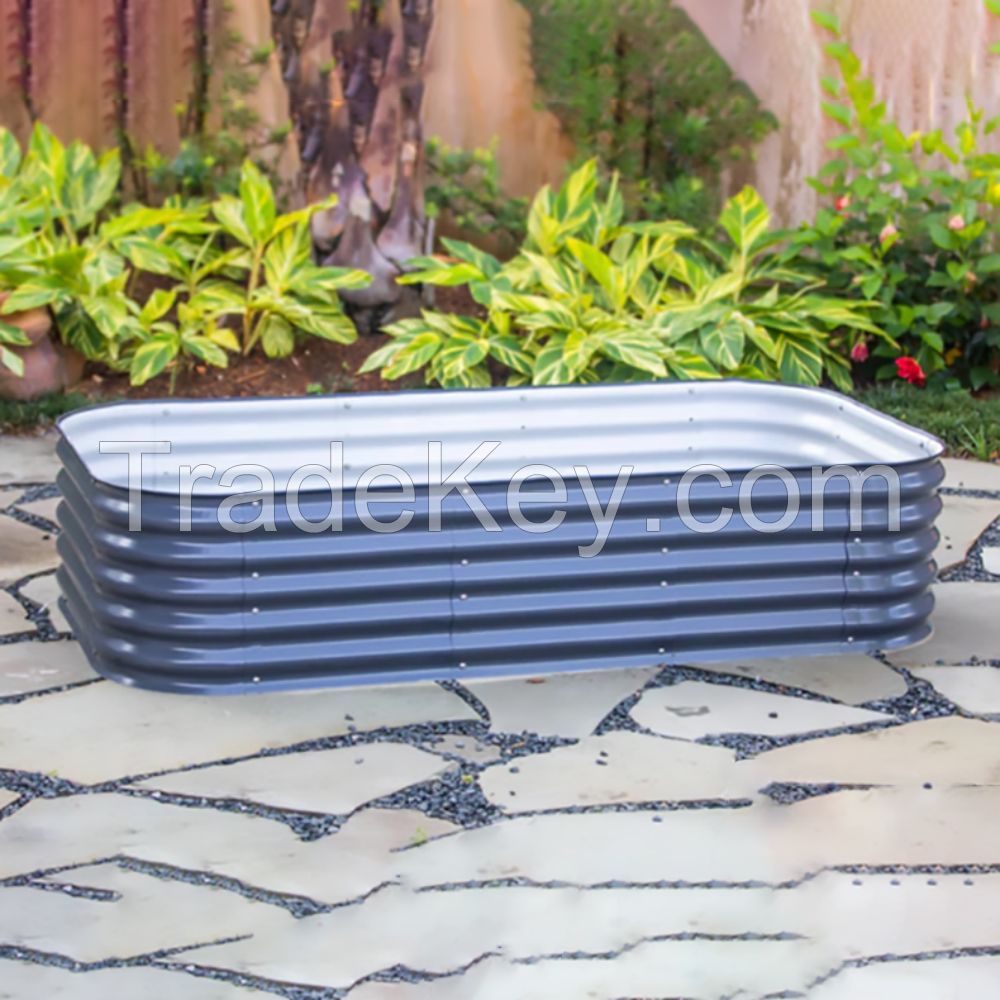 Metal Modular Raised Garden Bed/Planter Boxes