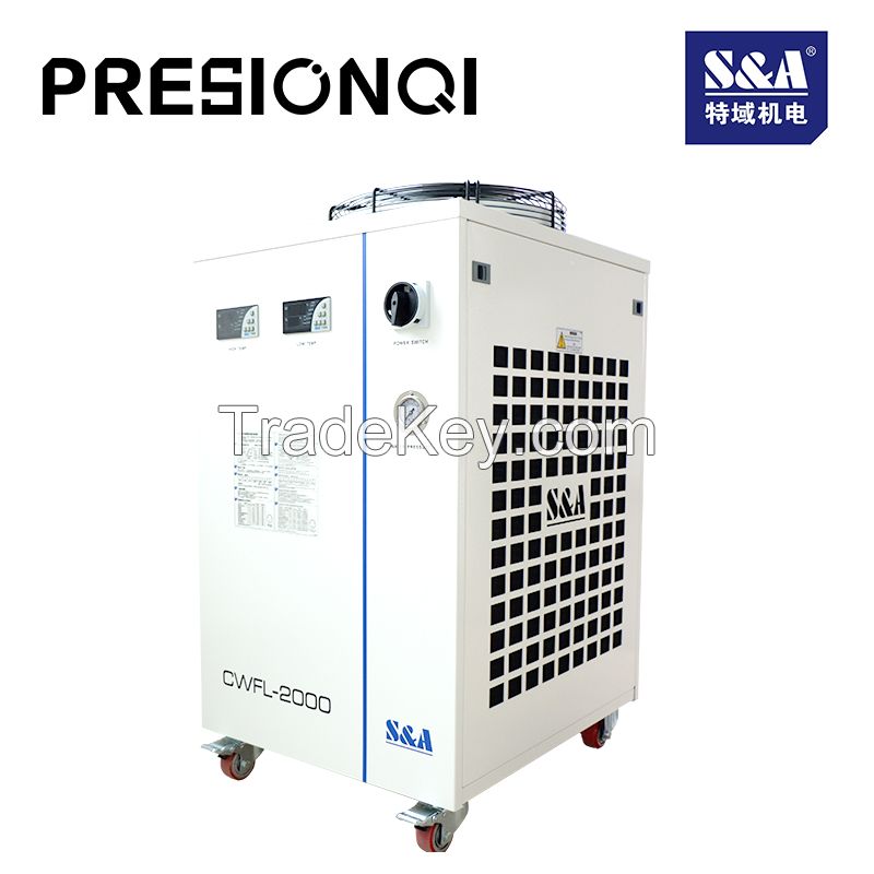 S&amp;A CWFL 2000 Chiller Water Cooled 2hp  Water Circulation Chiller Water Chiller Machine Cooling