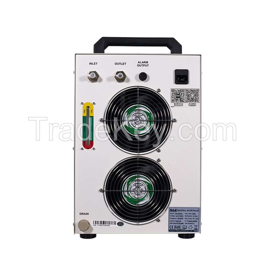 S&amp;A CW 5000 High Quality Small Chiller Water co2 Laser Mechanical Parts Chiller Accessories