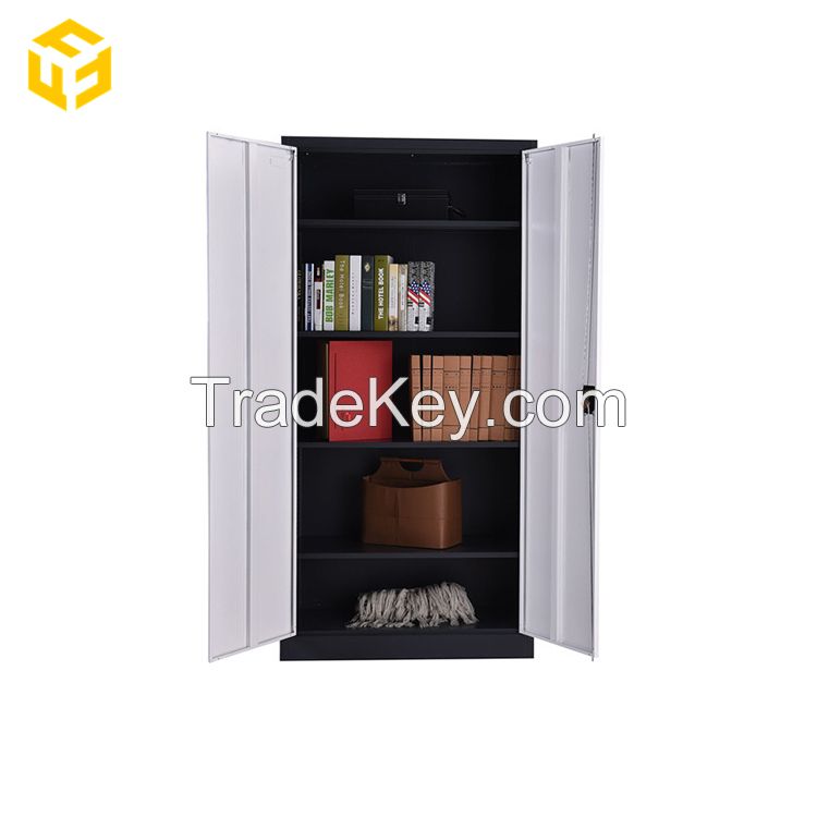 Factory Direct Sale  Metal Book Cupboard Steel Storage Cupboard Filing Cabinet