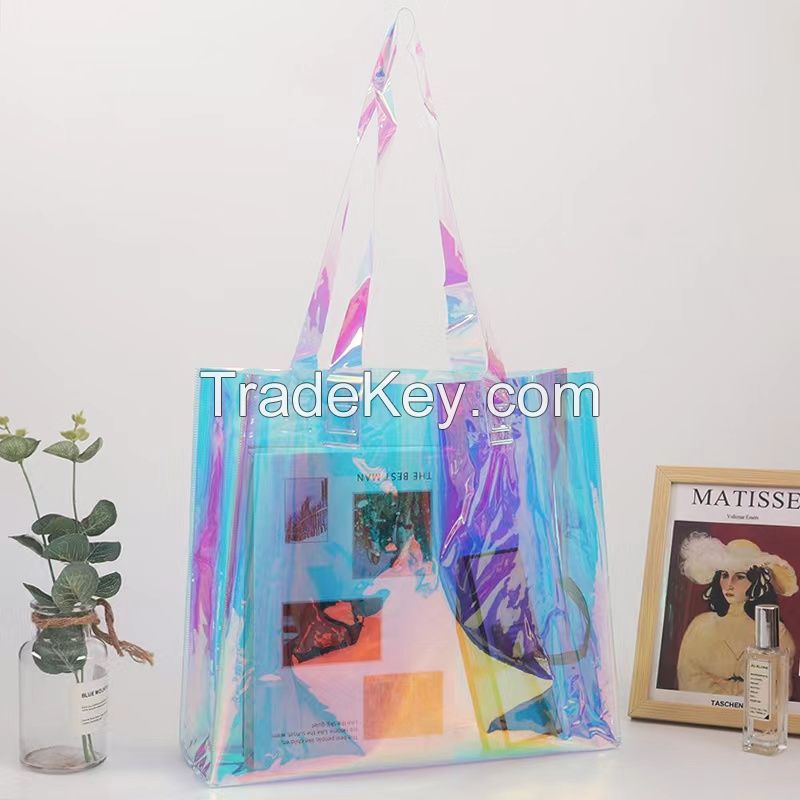 Holographic PVC Tote Bag