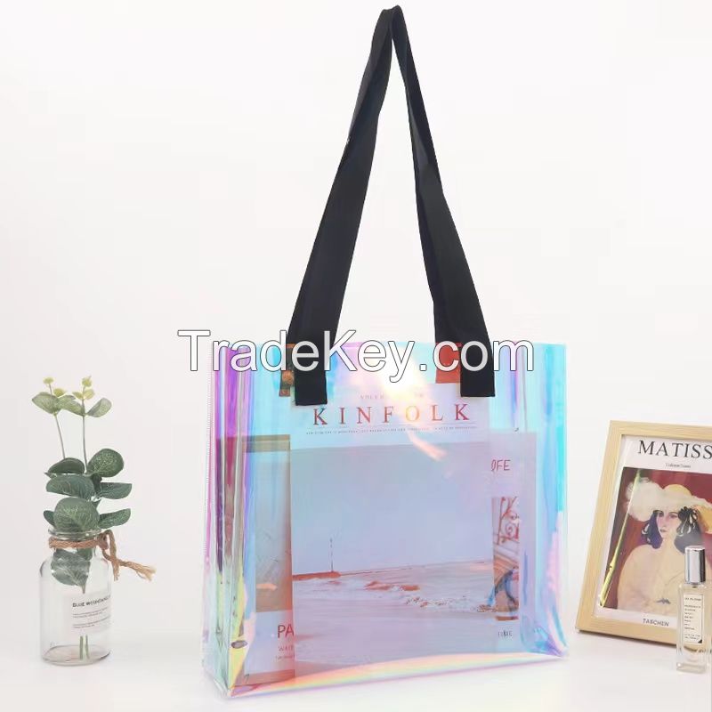 Holographic PVC Tote Bag