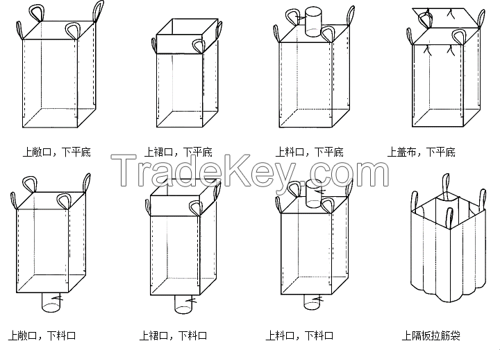 0.3-3 TON FIBC BAG PLASTIC WOVEN BAG, BULKBAG, BIG BAG, CONTAINER BAG