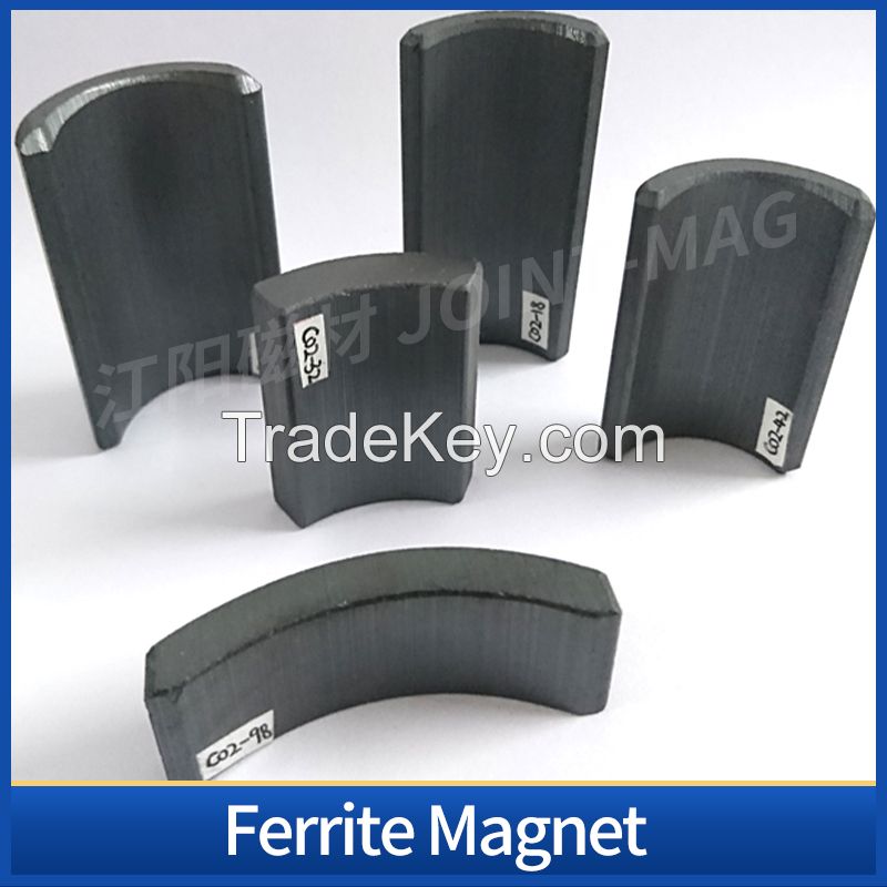 Industrial Parts—Permanent Ferrite Magnetic Tile  Sintered Ferrite Magnetic Tile Apply to Air-condition Fan