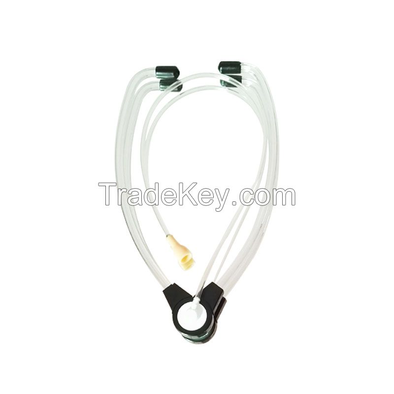 Monocular hearing aid stethoscope, transparent PVC material, strong toughness, fine texture, durable