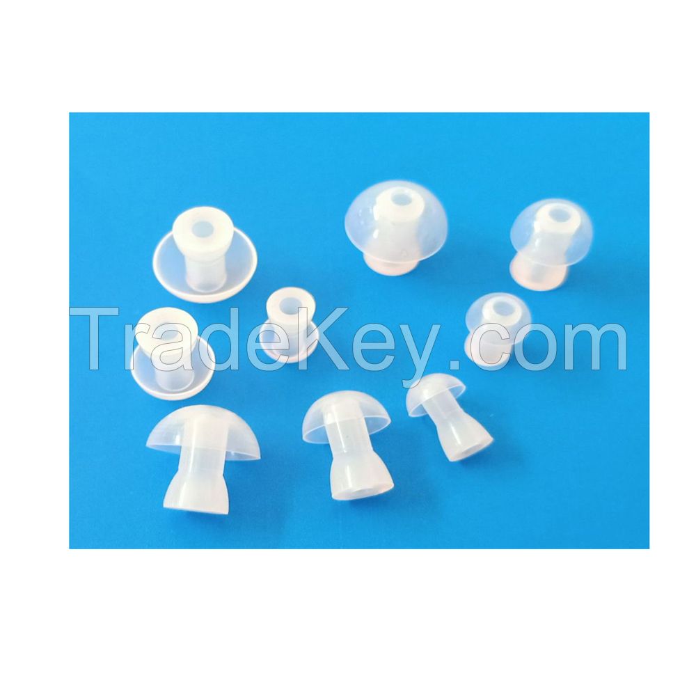 Silicone Soft Mushroom Closed BTE Hearing Aid Close Ear Tips Domes Eartips for Body Aids and BTE