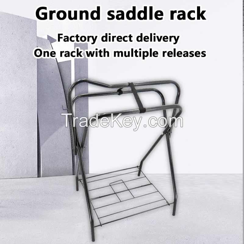 Hot sale display rack equestrian supplies horse racing seat saddle rack saddle