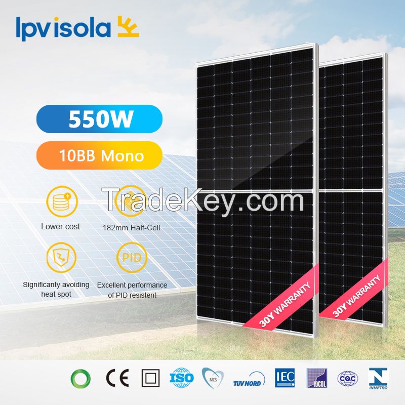 ISOLA Solar Panels 380W 60V Monocrystalline PV Modules Paneles Solares Manucfacturer Pain&Atilde;&iuml;&iquest;&frac12;&Atilde;&Acirc;&copy;is Solares