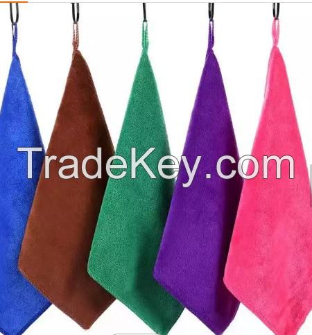 Factory wholesale micro fiber towel cleaning cloth microfiber kitchen daily dish towel car wash towel