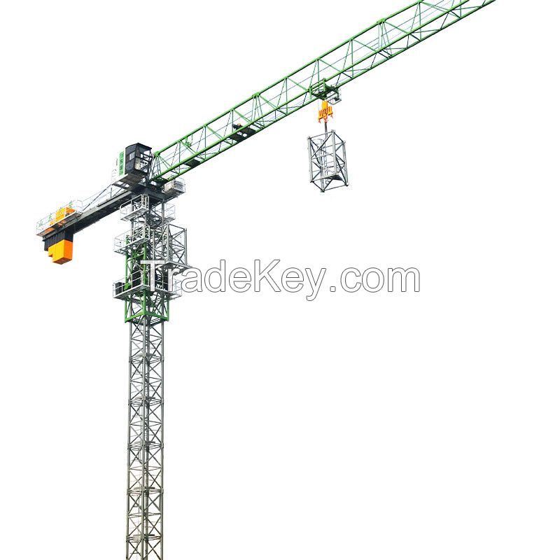 Manufacturers supply multi-model high-rise building cranes QTP100-6013 flat-head tower cranes