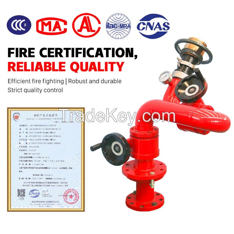 Fire-fighting equipment manufacturers mobile fire cannon fire prevention high pressure mobile water cannon