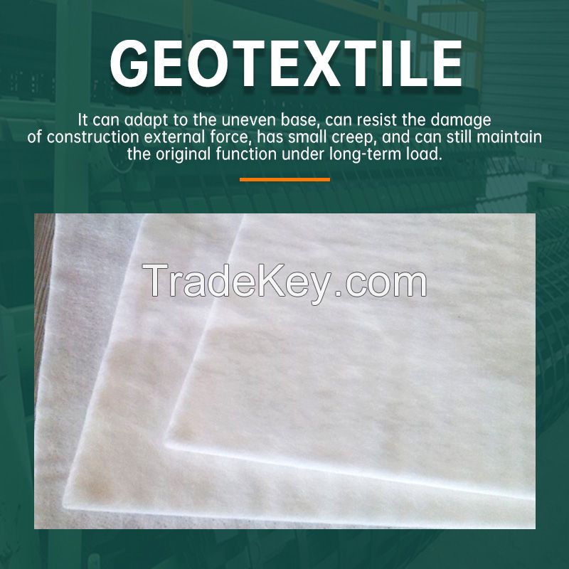 RONGYU Geotextile engineering cloth river slope protection concrete maintenance water permeable water seepage moisturizing heat preservation greening road maintenance