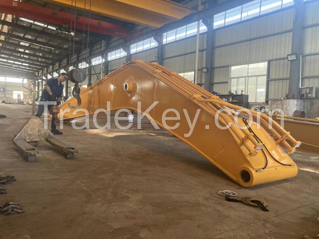 SANY305 Extended Long Reach Excavator Booms 24 Meters Q355B Material