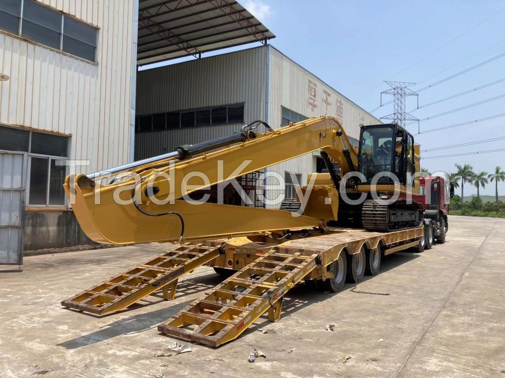 SANY305 Extended Long Reach Excavator Booms 24 Meters Q355B Material