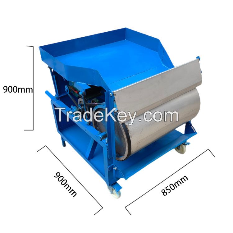 Magnetic separation equipment of aluminum iron-sucking machine