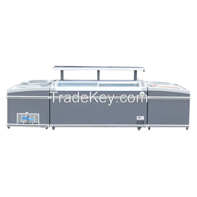 Commercial household ice cream freezer, large capacity deep-freezing and quick-freezing, support customization, please contact customer service before ordering BD-1.8m