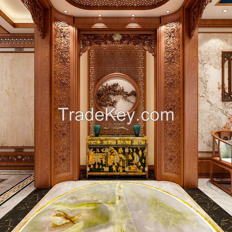 Chinese style full wall and half wall whole house customization 7（dep）