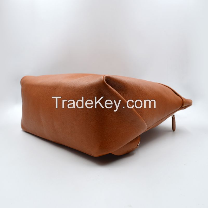 Leather backpack for men 