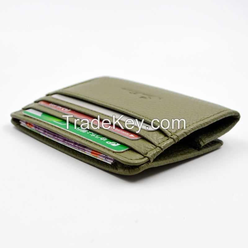 high quality leather card holder card case