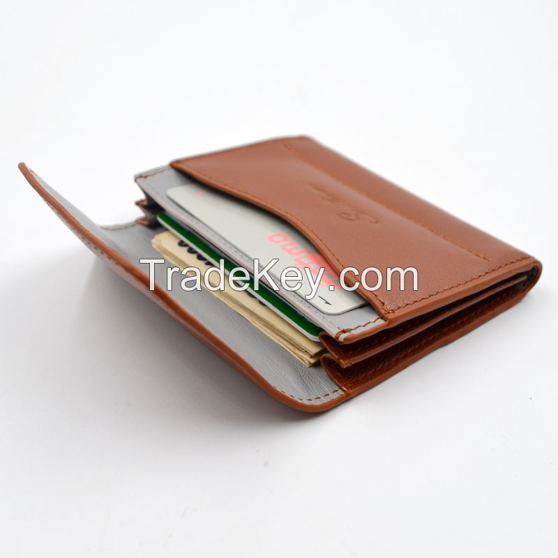 leather card holder designer