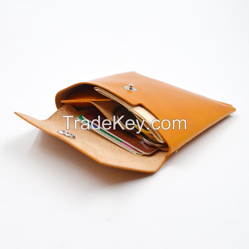 Slim Leather Card Holder Wallet hot sale