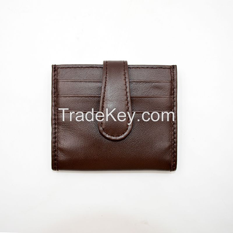 high quality leather card holder card case