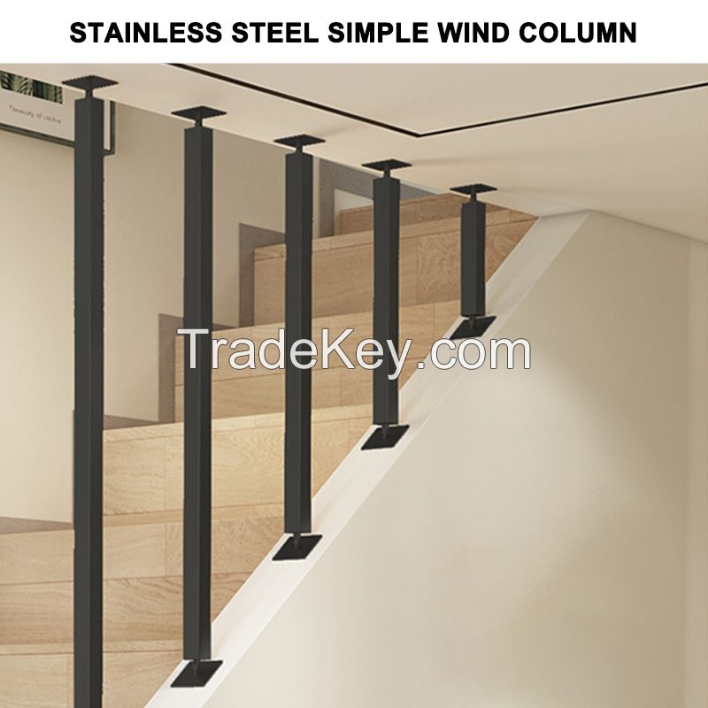 Extremely simple stainless steel column