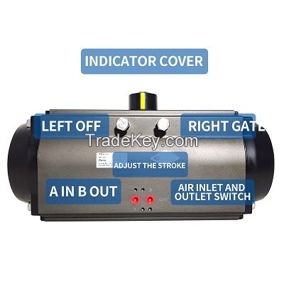 Pneumatic actuator, air source pressure change direction, contact customer service for customization