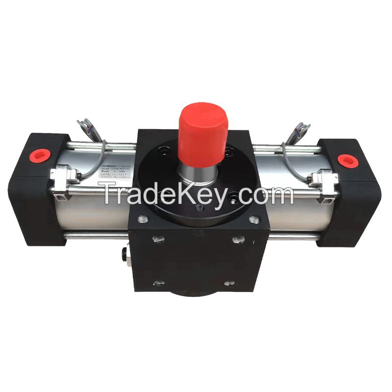 Rack and pinion swing hydraulic cylinder, suitable for metallurgy, mining and other industries, specific application scenarios and applicable methods to contact customer service consultation