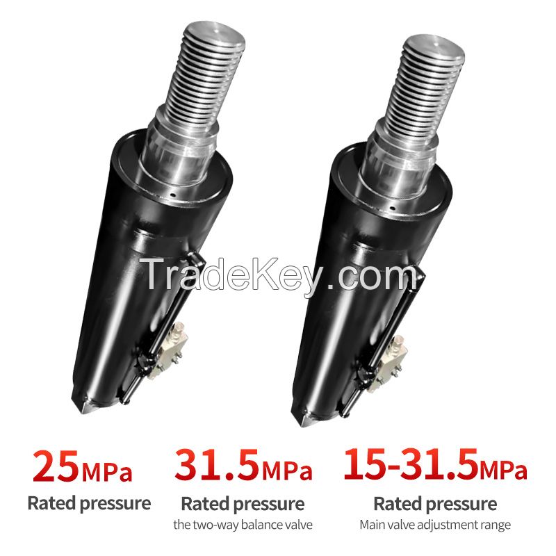HSG type engineering hydraulic cylinder, HSG series double acting single rod piston hydraulic system for reciprocating linear mo
